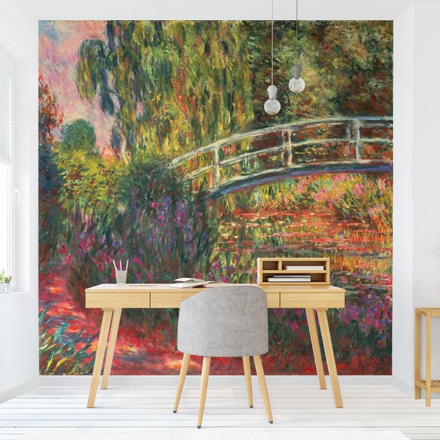 Stile artistico Claude Monet - Ponte giapponese nel giardino di Giverny
