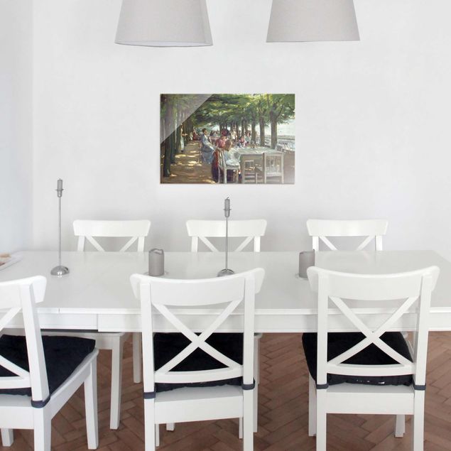Quadri paesaggistici Max Liebermann - La terrazza del ristorante Jacob