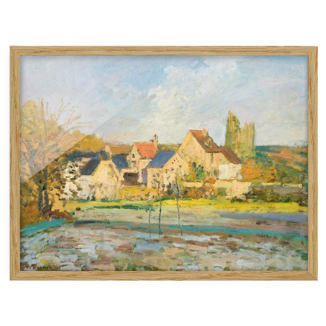 Romanticismo quadri Camille Pissarro - Paesaggio vicino a Pontoise
