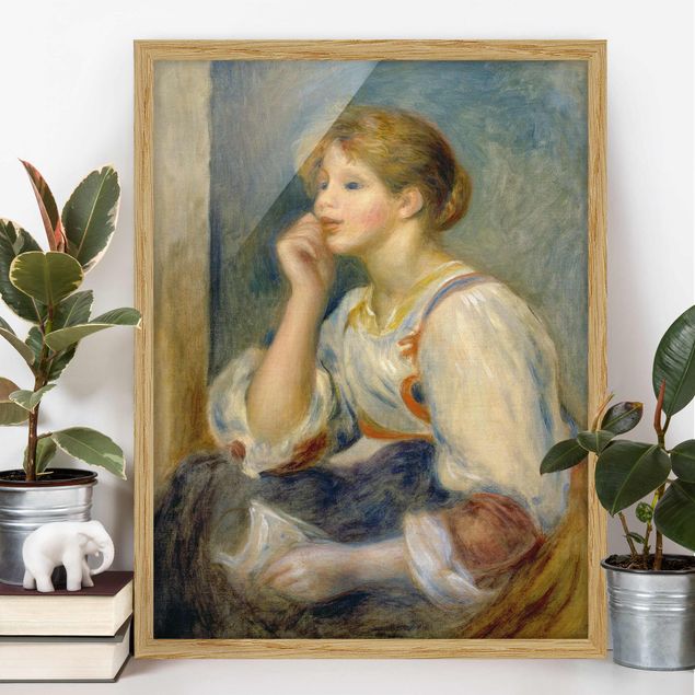 Riproduzioni quadri famosi Auguste Renoir - Donna con lettera