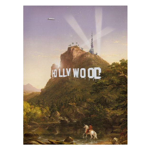 Riproduzione quadri famosi Pittura Hollywood