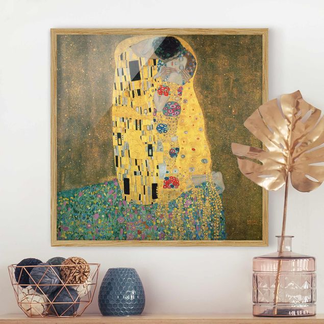 Riproduzioni Gustav Klimt - Il bacio