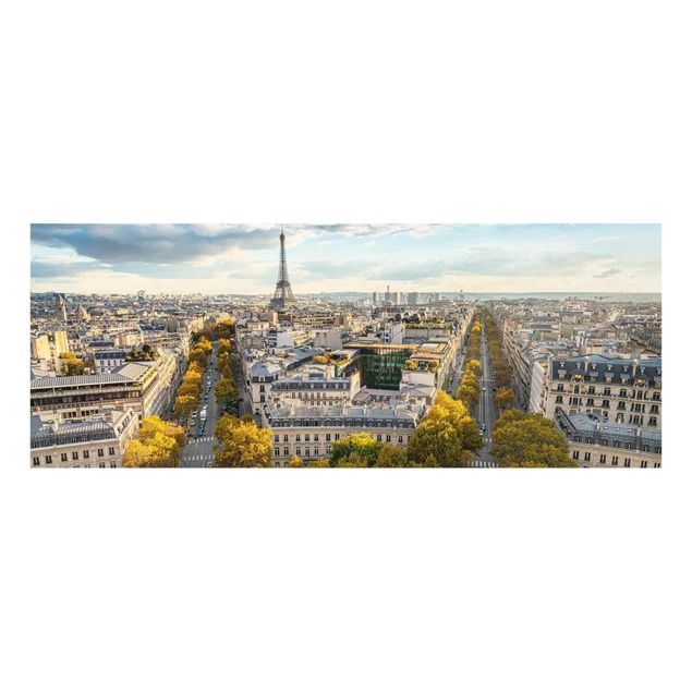 Quadro città Bella giornata a Parigi