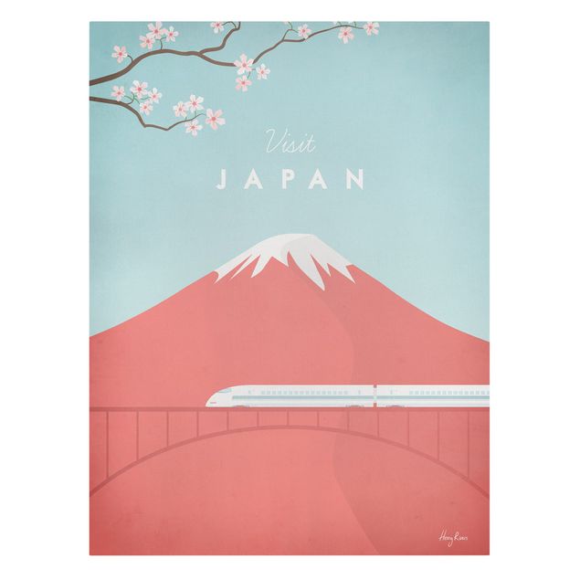 Quadri vintage Poster di viaggio - Giappone