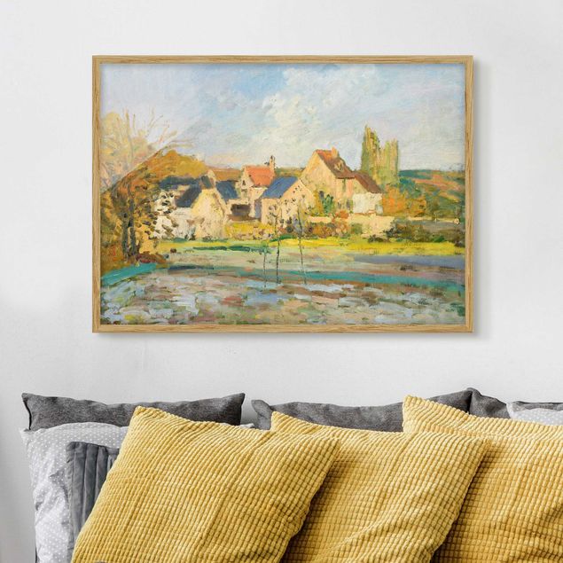 Impressionismo quadri Camille Pissarro - Paesaggio vicino a Pontoise