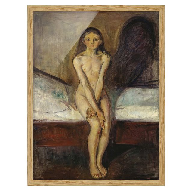 Stile artistico Edvard Munch - Pubertà