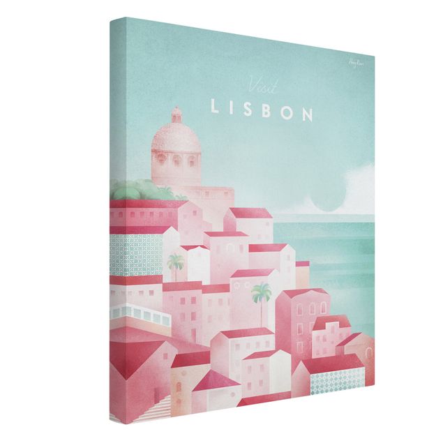 Quadri con paesaggio Poster di viaggio - Lisbona