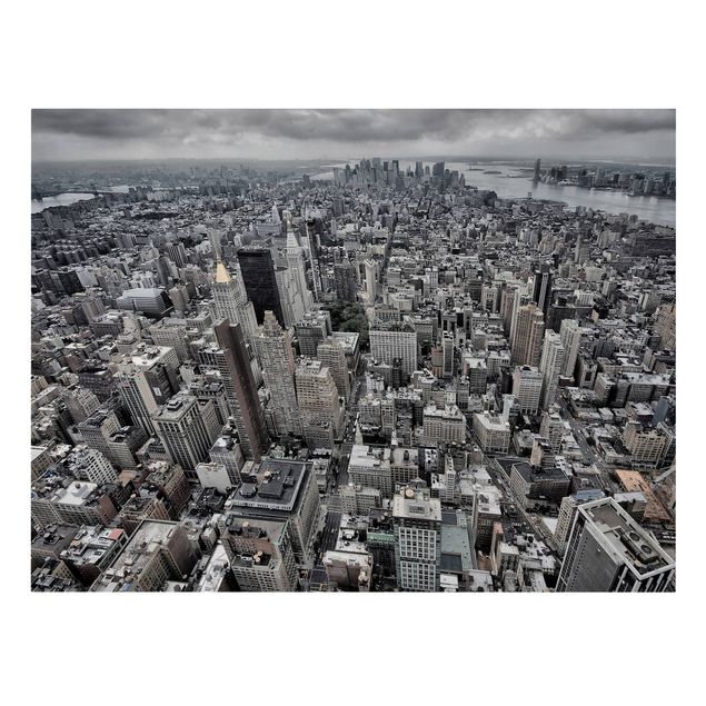 Quadri in bianco e nero Vista su Manhattan