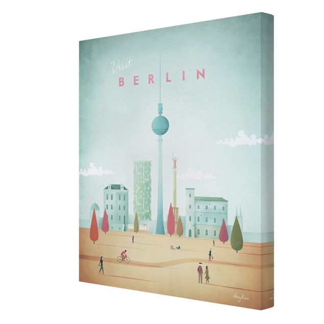 Quadri Henry Rivers Poster di viaggio - Berlino