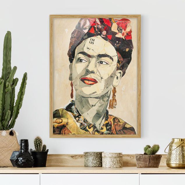 Quadri moderni   Frida Kahlo - Collage n.2