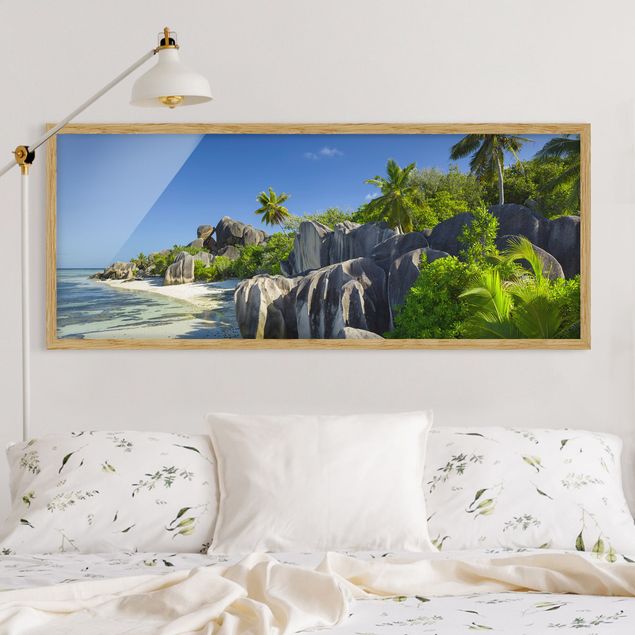 Quadri di mare Spiaggia da sogno Seychelles