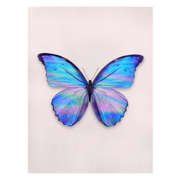 Riproduzioni quadri famosi Farfalla olografica