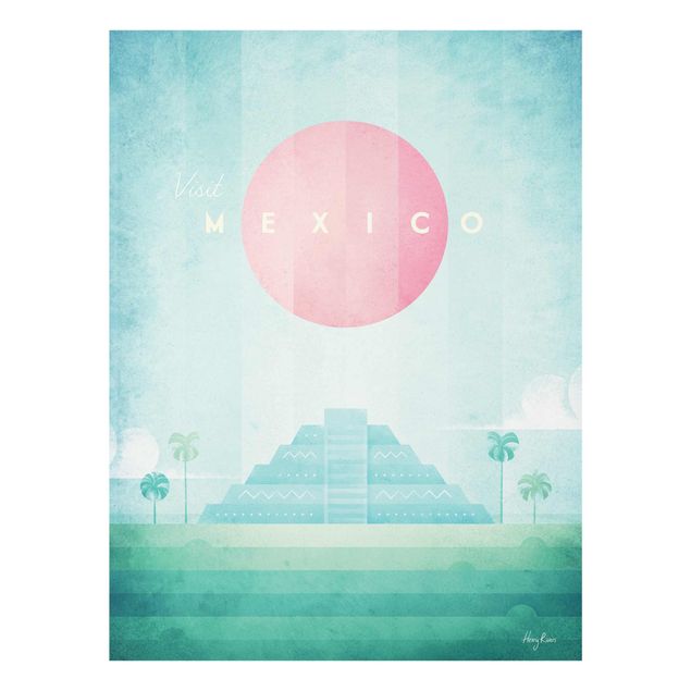 Quadri verdi Poster di viaggio - Messico