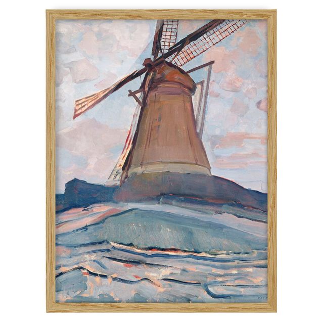Quadri impressionisti Piet Mondrian - Mulino a vento