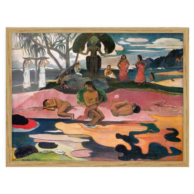 Quadri mare Paul Gauguin - Il giorno degli dei (Mahana No Atua)