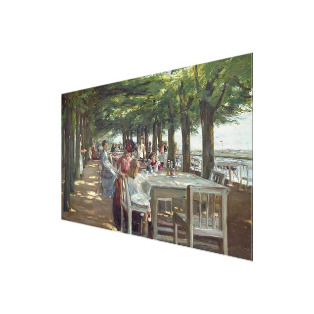 Impressionismo quadri Max Liebermann - La terrazza del ristorante Jacob