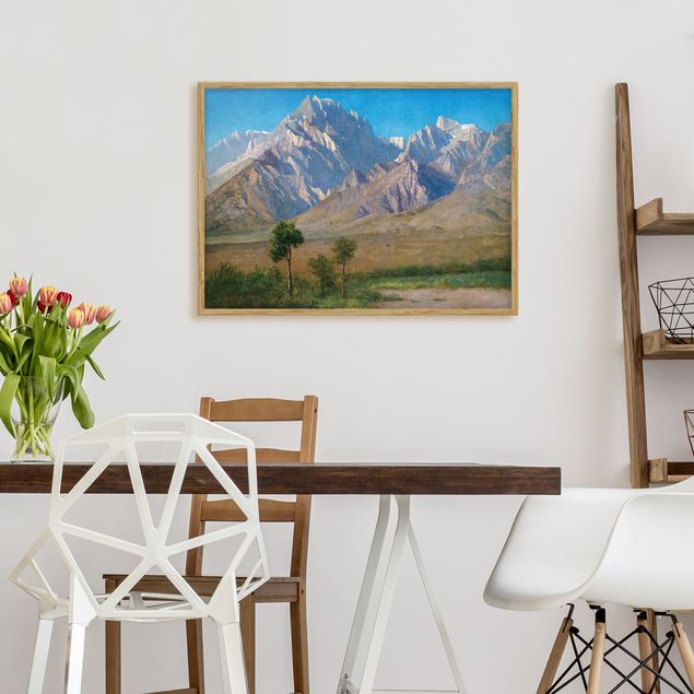 Quadri paesaggistici Albert Bierstadt - Campo Indipendenza, Colorado