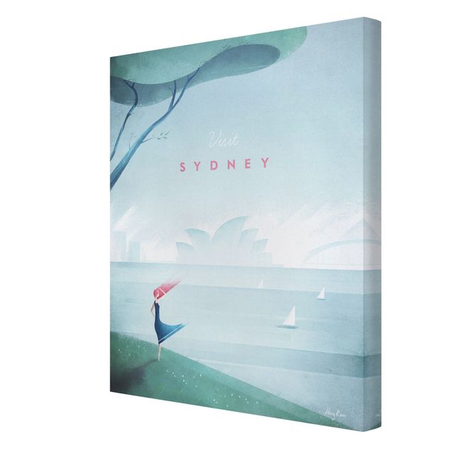 Quadro paesaggio Poster di viaggio - Sidney