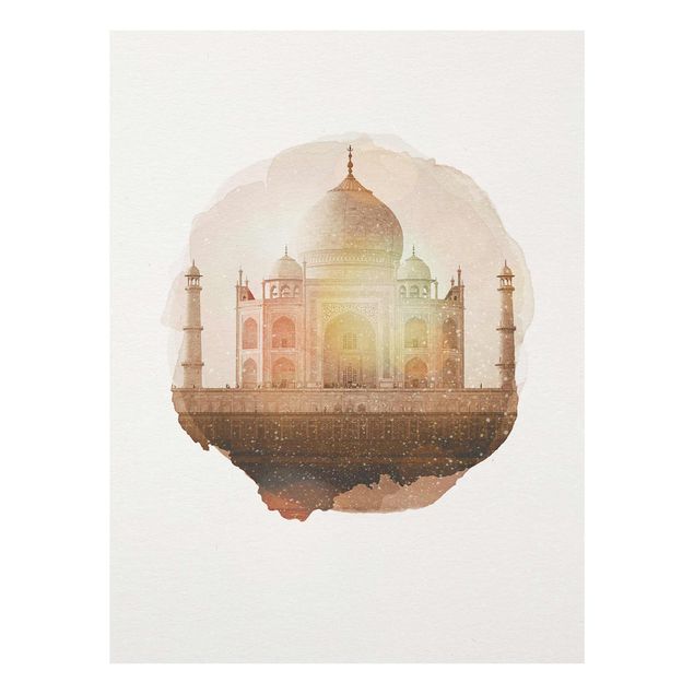 Stampe Acquerelli - Taj Mahal