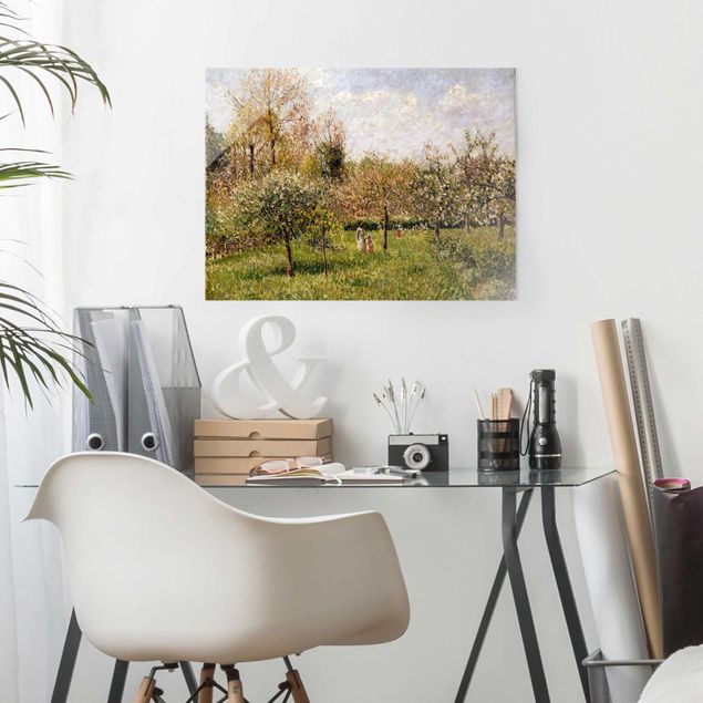 Impressionismo quadri Camille Pissarro - Primavera a Eragny