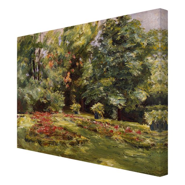 Quadri alberi Max Liebermann - Terrazza fiorita di Wannseegarten