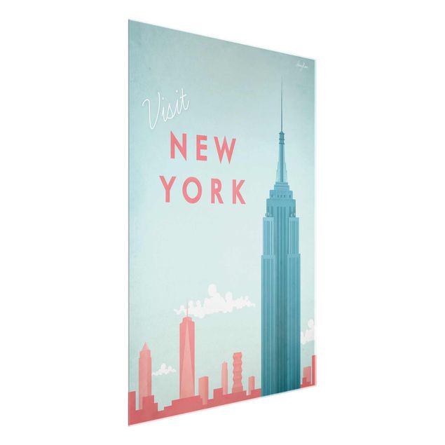 Quadri vintage Poster di viaggio - New York