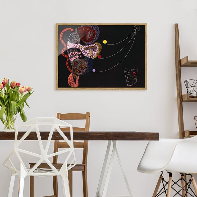 Quadri espressionismo Wassily Kandinsky - Il grasso e il sottile