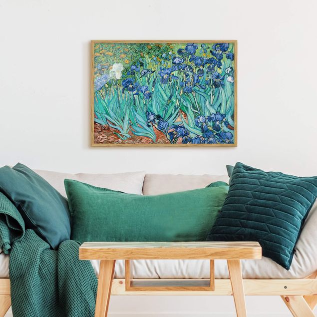 Quadri post impressionismo Vincent Van Gogh - Iris