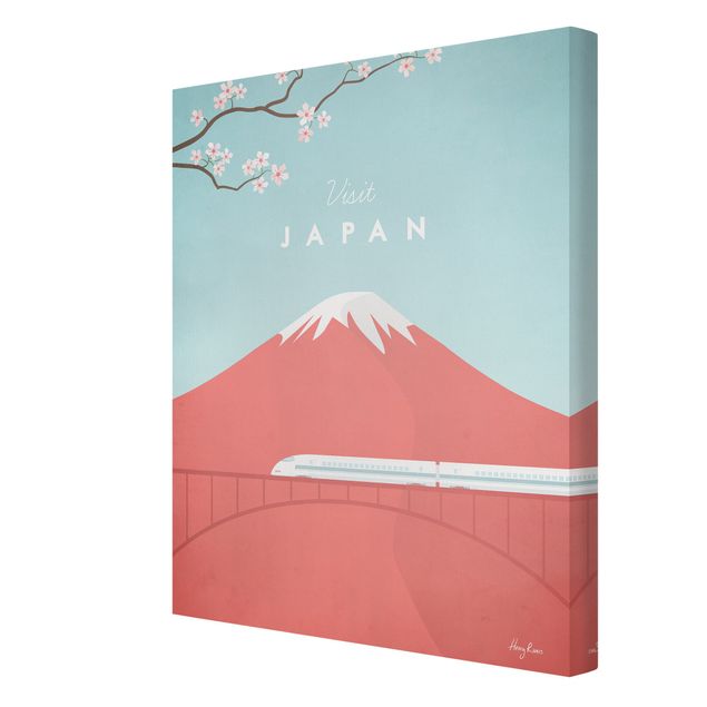 Riproduzione quadri famosi Poster di viaggio - Giappone