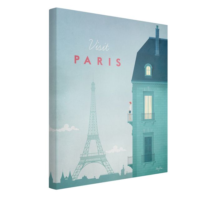 Riproduzione quadri famosi Poster di viaggio - Parigi