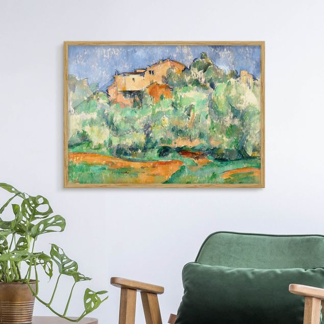 Quadri post impressionismo Paul Cézanne - Casa e colombaia a Bellevue