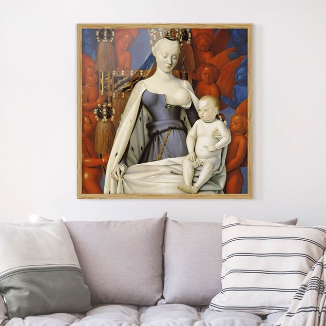 Correnti artistiche Jean Fouquet - Madonna con bambino