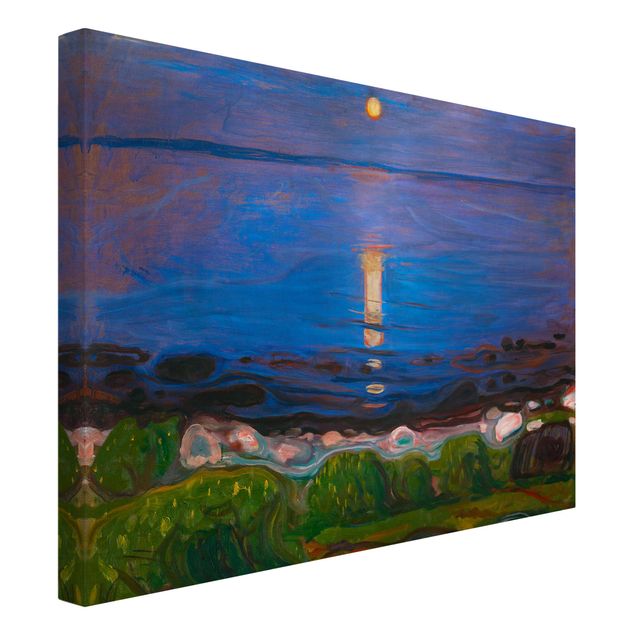 Quadri di mare Edvard Munch - Notte d'estate sulla spiaggia