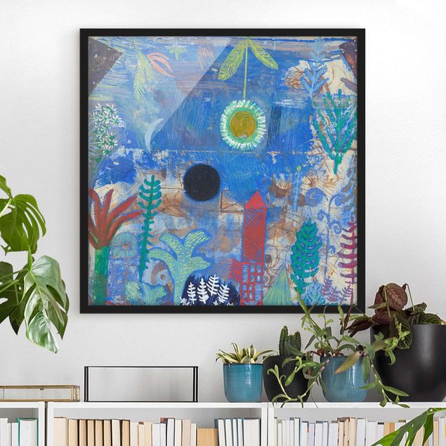 Riproduzioni Paul Klee - Paesaggio sommerso