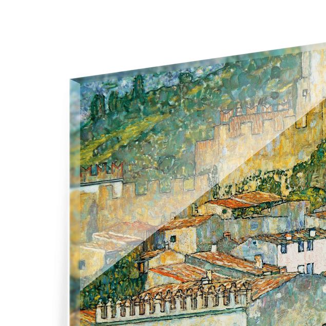 Quadro moderno Gustav Klimt - Malcesine sul lago di Garda