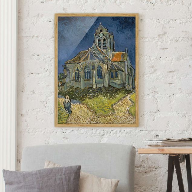 Quadri Impressionismo Vincent van Gogh - La chiesa di Auvers