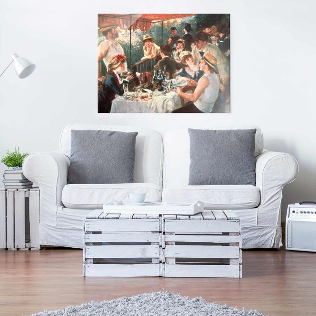 Stampe quadri famosi Auguste Renoir - Il pranzo della festa in barca