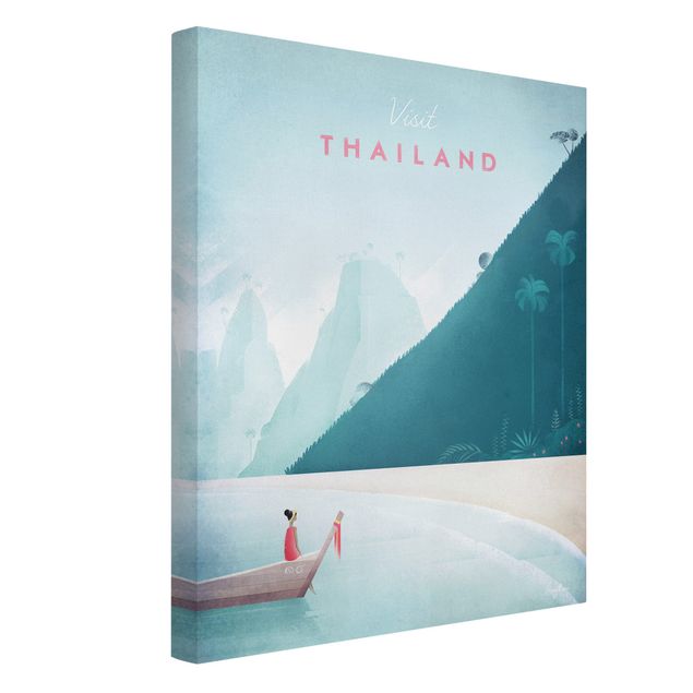 Quadro paesaggio Poster di viaggio - Thailandia