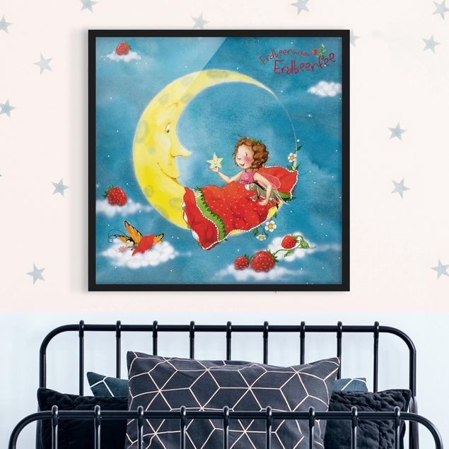 Poster con cornice - The Strawberry Fairy - Sweet Dreams - Quadrato 1:1