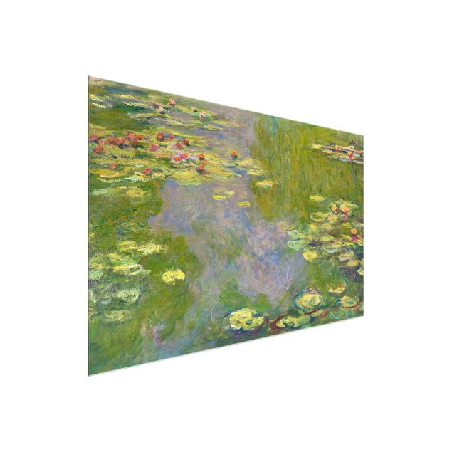 Stile artistico Claude Monet - Ninfee verdi