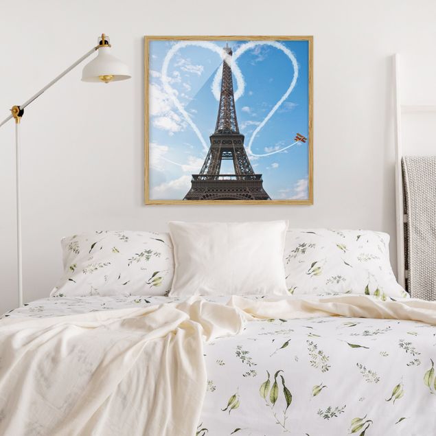 Quadri moderni per arredamento Parigi - Città dell'amore