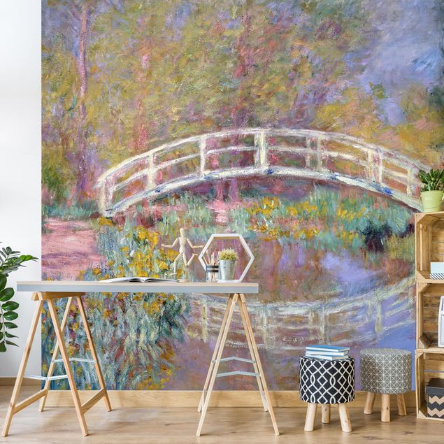 Stile di pittura Claude Monet - Ponte del giardino di Monet
