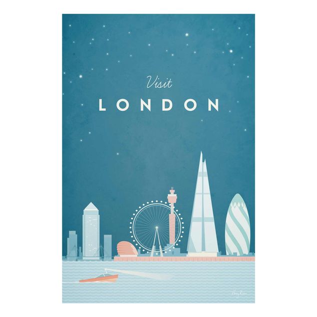 Quadri città Poster di viaggio - Londra