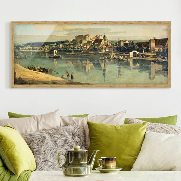 Quadri espressionismo Bernardo Bellotto - Vista di Pirna