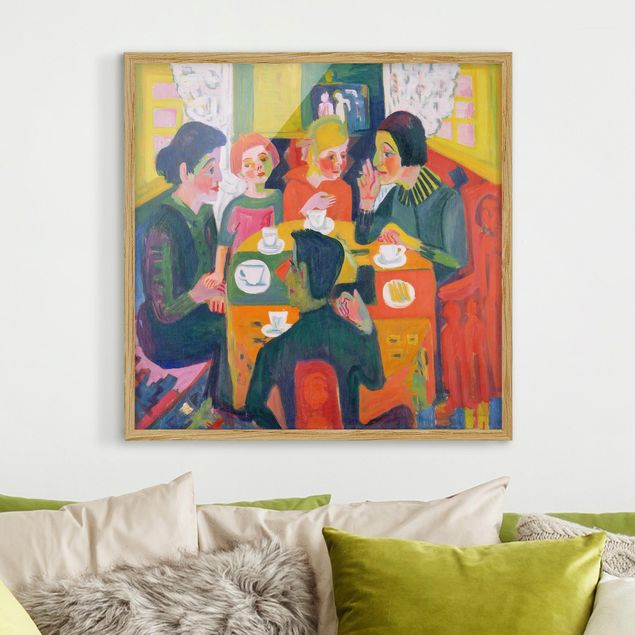 Riproduzioni Ernst Ludwig Kirchner - Tavolino da caffè