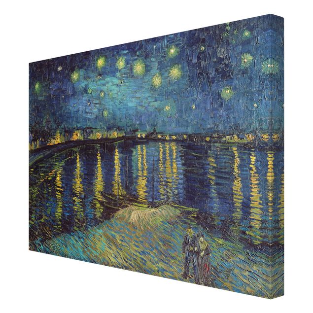 Quadri moderni   Vincent Van Gogh - Notte stellata sul Rodano