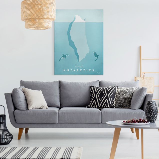 Quadri pesci Poster di viaggio - Antartide