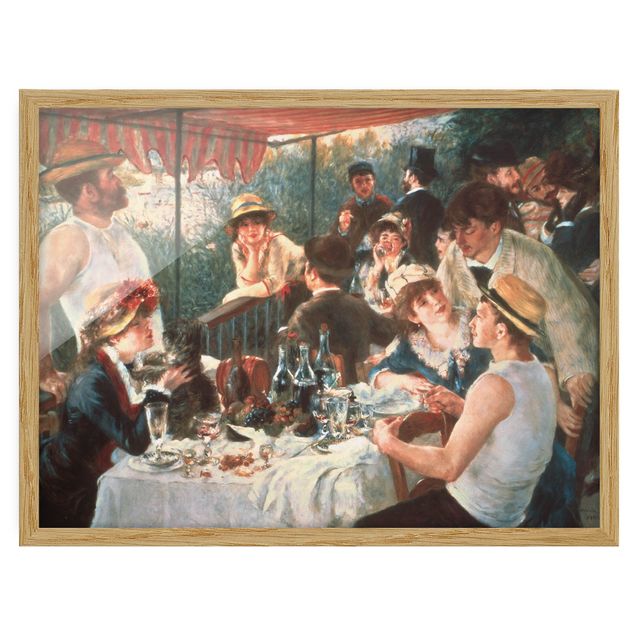 Quadri stile vintage Auguste Renoir - Il pranzo della festa in barca