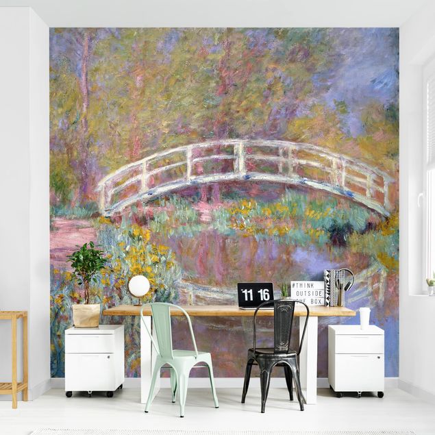 Carta da parati tnt Claude Monet - Ponte del giardino di Monet