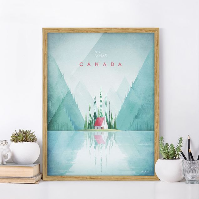 Quadri paesaggistici Poster di viaggio - Canada